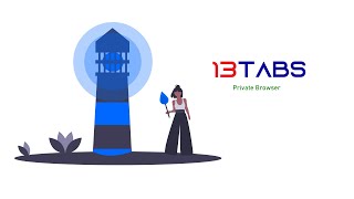 Project Radix: 13TABS Private Browser screenshot 1