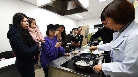 직접 만드는 웰빙 요리, 양주시보건소 영양플러스 요리교실