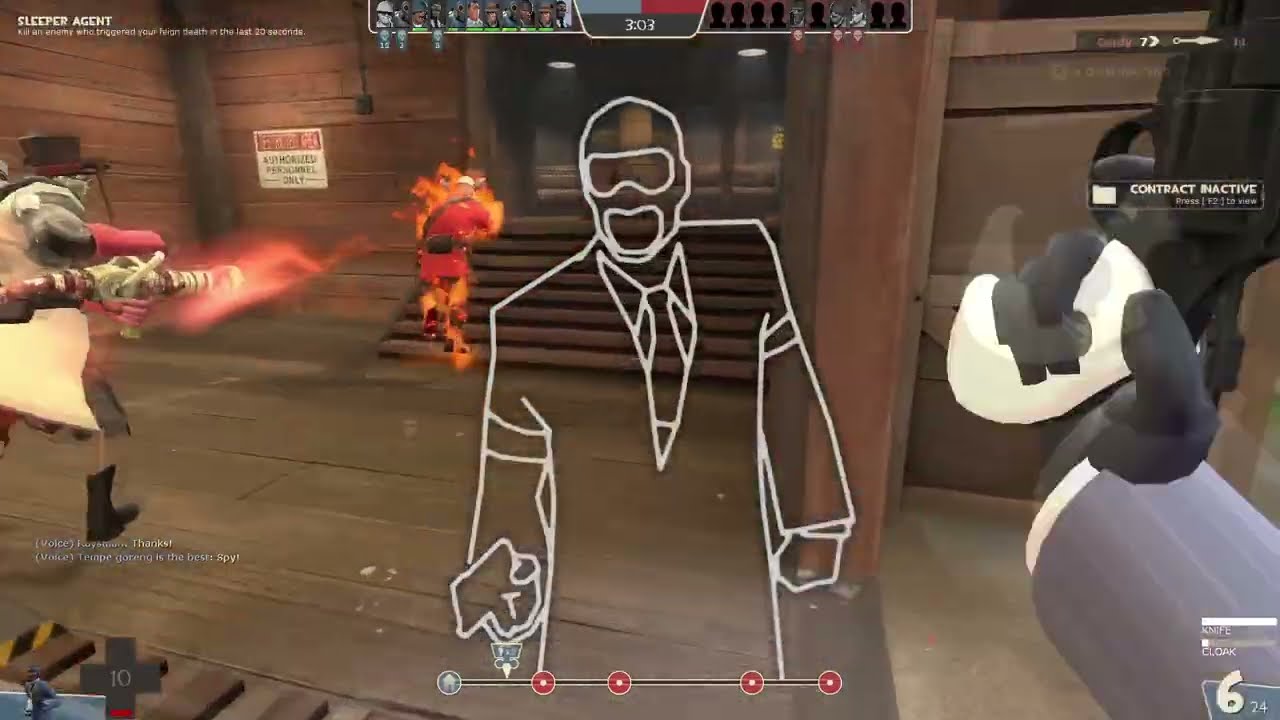 Team Fortress 2 Funny and Epic Moments 45 - Collision Block Revenge , Spy's Woes , Missed Chance