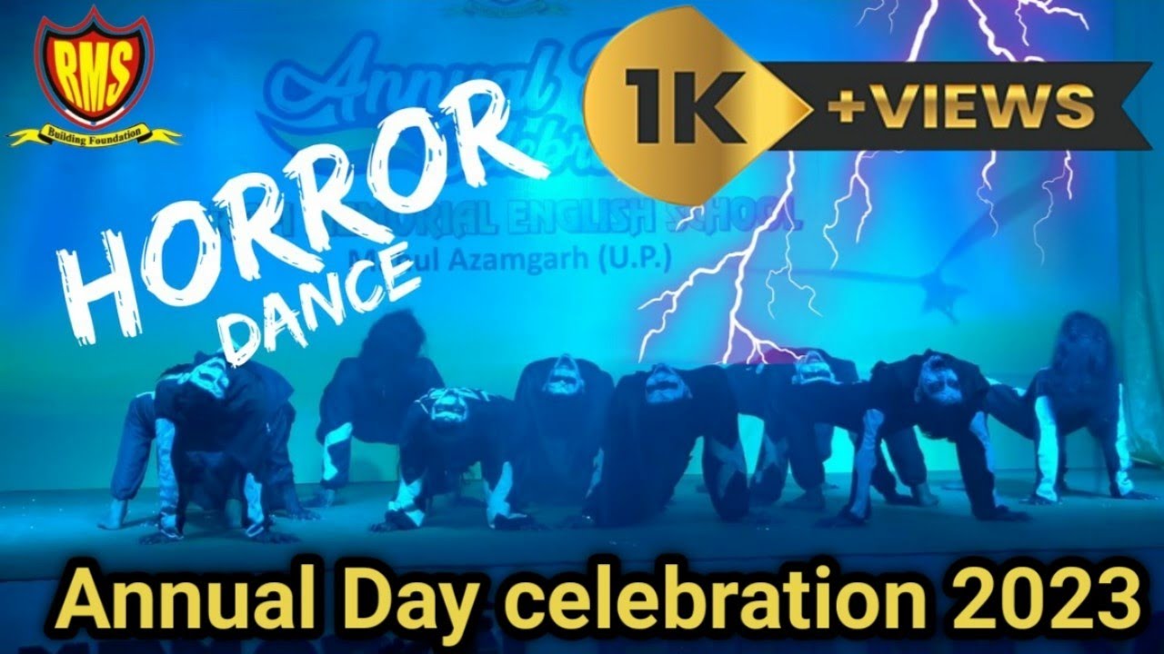 Horror Dance performance || Annual Day Celebration 2023 || Rafi ...