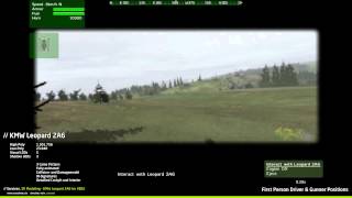 // eurosimtec - KMW Leopard 2A6 for VBS2 - Services - 3DModeling