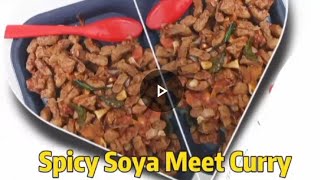 Flavorful Soya Meat Curry Recipe | Easy Vegan Curry nestofcooking