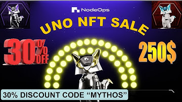 UNO NFT with 30% Discount Nodeops flagship NFT sale
