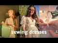 sewing STUNNING dresses WOWOW