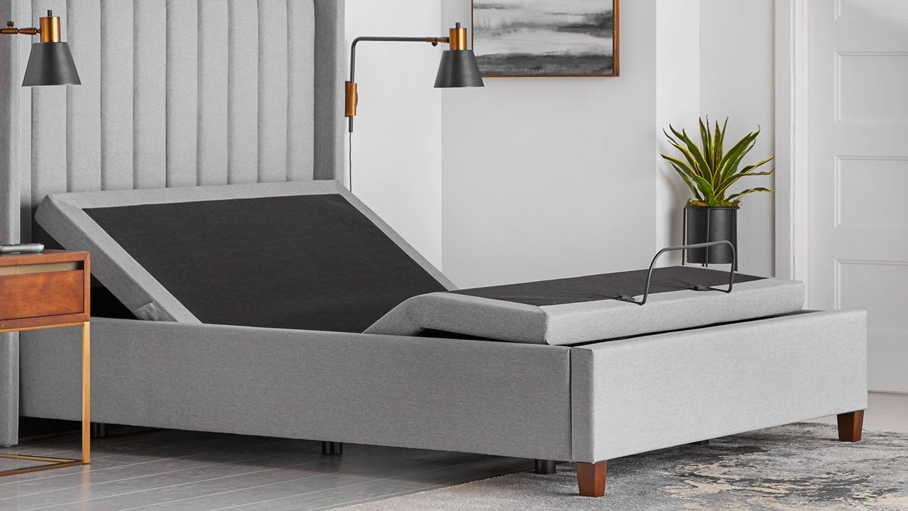 MALOUF E455 Adjustable Bed Base YouTube MALOUF E455 Adjustable Bed Base YouTube