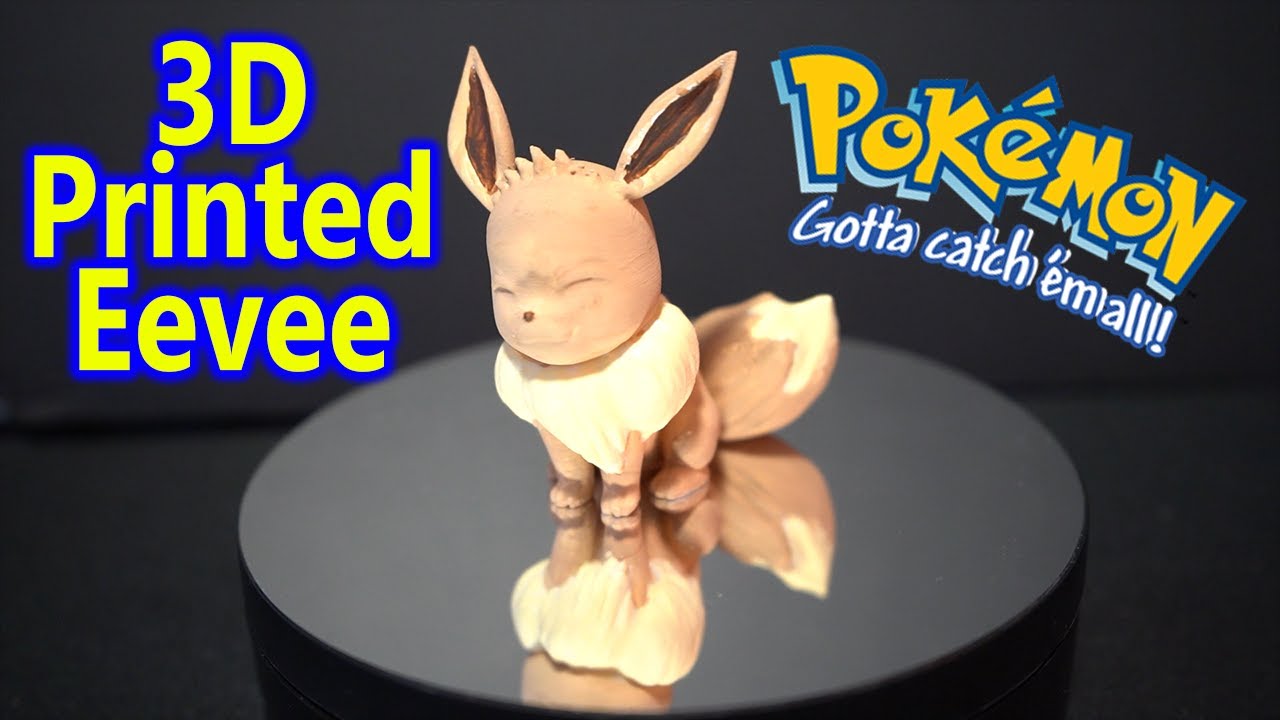 Pokemon Eevee 3d print model | 3D Print Model