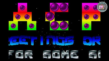 European Demos: ACF European Screen by ACF (1990) | Atari ST Demoscene