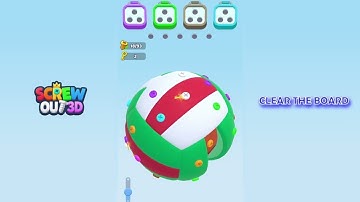 Screw Out 3D: Nut Sort Jam - Part 2 - Android Game