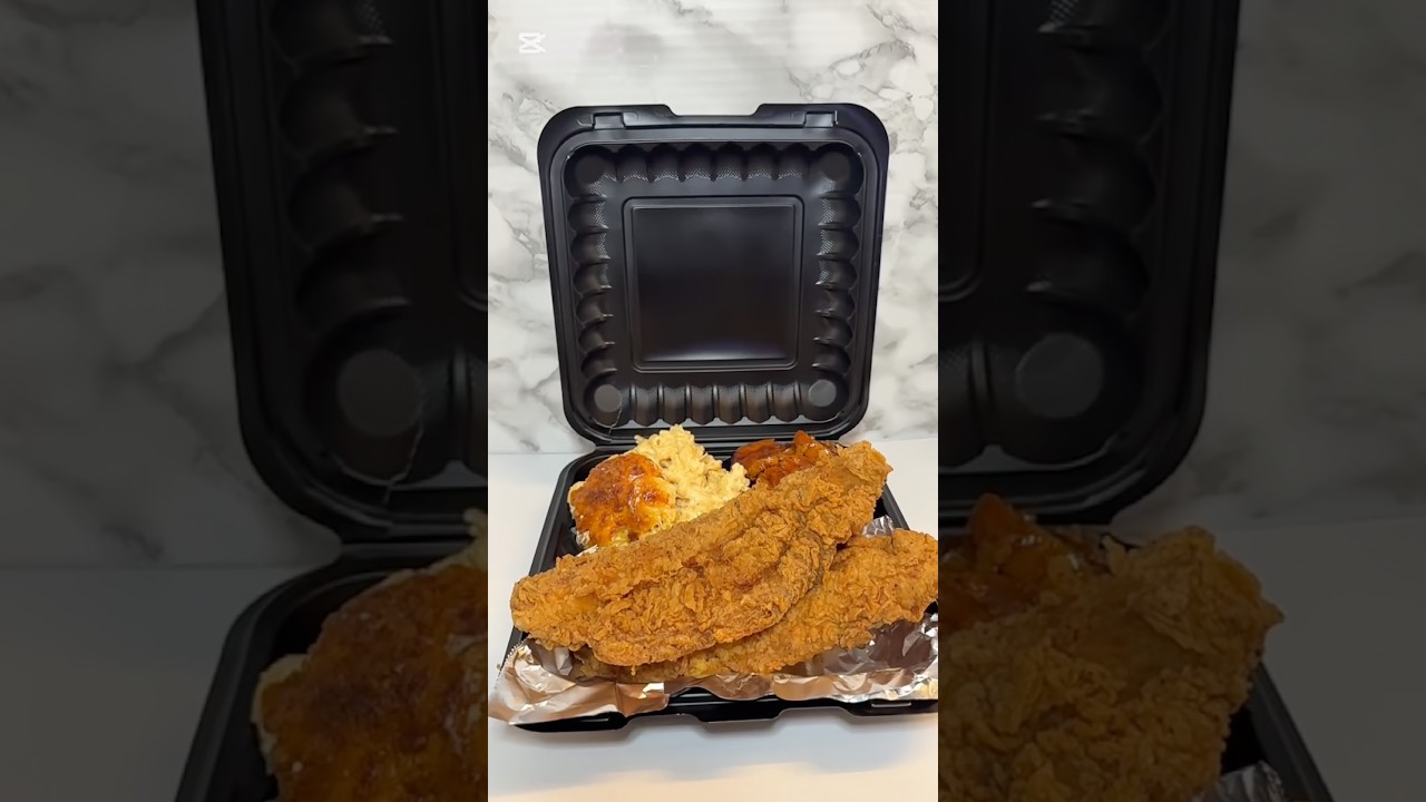 Fried Fish with Mac & Cheese and Yams 🔥 #shorts