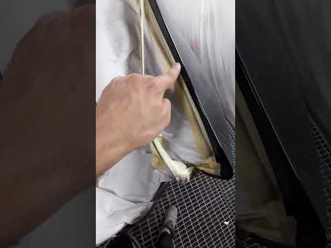   لزق مقلوب علي رفرف السيارة من الداخل اسود جاك