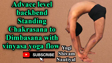 (Ashtanga Vinyasa Yoga) Dimbasana "Advance level Practice of hatha yoga" (Yogi Shivam Nautiyal)