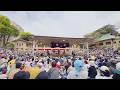 相撲ファン6000人集結！【 靖國神社 奉納 大相撲 】　横綱土俵入り･中入り後取組　豊昇龍 大の里 霧島 琴櫻 若元春 高安 宇良 熱海富士 平戸海 狼雅