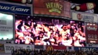 Wiz Khalifa & Billy Gardell Terrible Towel Wave