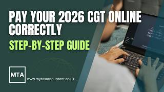 MTA: How to Pay Capital Gains Tax Online in 2026 — Step-By-Step HMRC Guide UK Property Sellers Need
