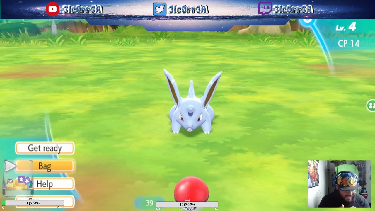 Live Full Odds Shiny Nidoran Male In Pokemon Lets Go Eevee After 2 Hours Of Hunting