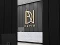 DAVID name logo❤️ What is next?✨#logo #name #design #namelogo #logodesign #logodesigner #david