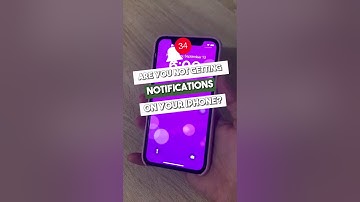 No Notifications? Try To Reset iPhone Notifications | iPhone Tips #iphone #iphonetips #notification
