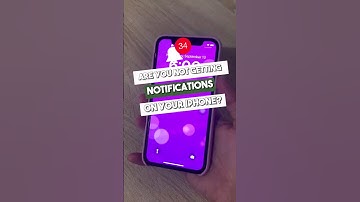 No Notifications? Try To Reset iPhone Notifications | iPhone Tips #iphone #iphonetips #notification