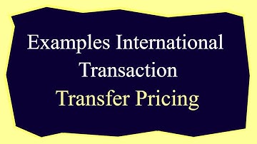 Example International Transaction Transfer Pricing - CA Arinjay Jain - +91-9667714335