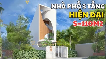 Xu hướng thiết kế mẫu nhà phố 3 tầng hiện đại sang trọng | Nhà ống 3 tầng mặt tiền 5m | VUAHOME