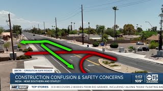 Construction and confusion at busy Mesa intersection Profile