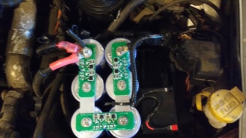 Using a super capacitor as a battery (part 10) Final Testing