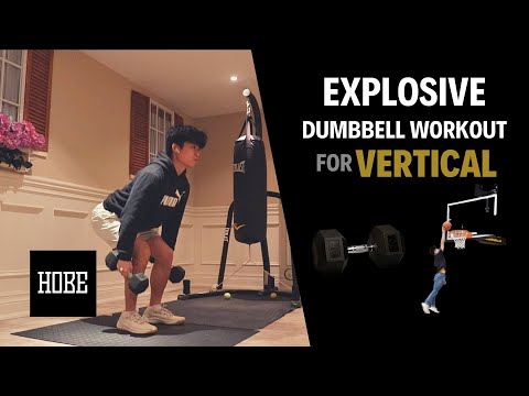 Video: dumbbell jumping squat
