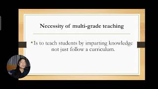 Group 5- Multi-grade teaching and Learning Multi-curriculum
