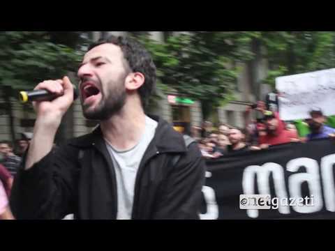 \"ხალხთან ომი დასრულდეს\" - აქცია-მსვლელობა თბილისში \"ბირჟა მაფიას\" მხარდასაჭერად