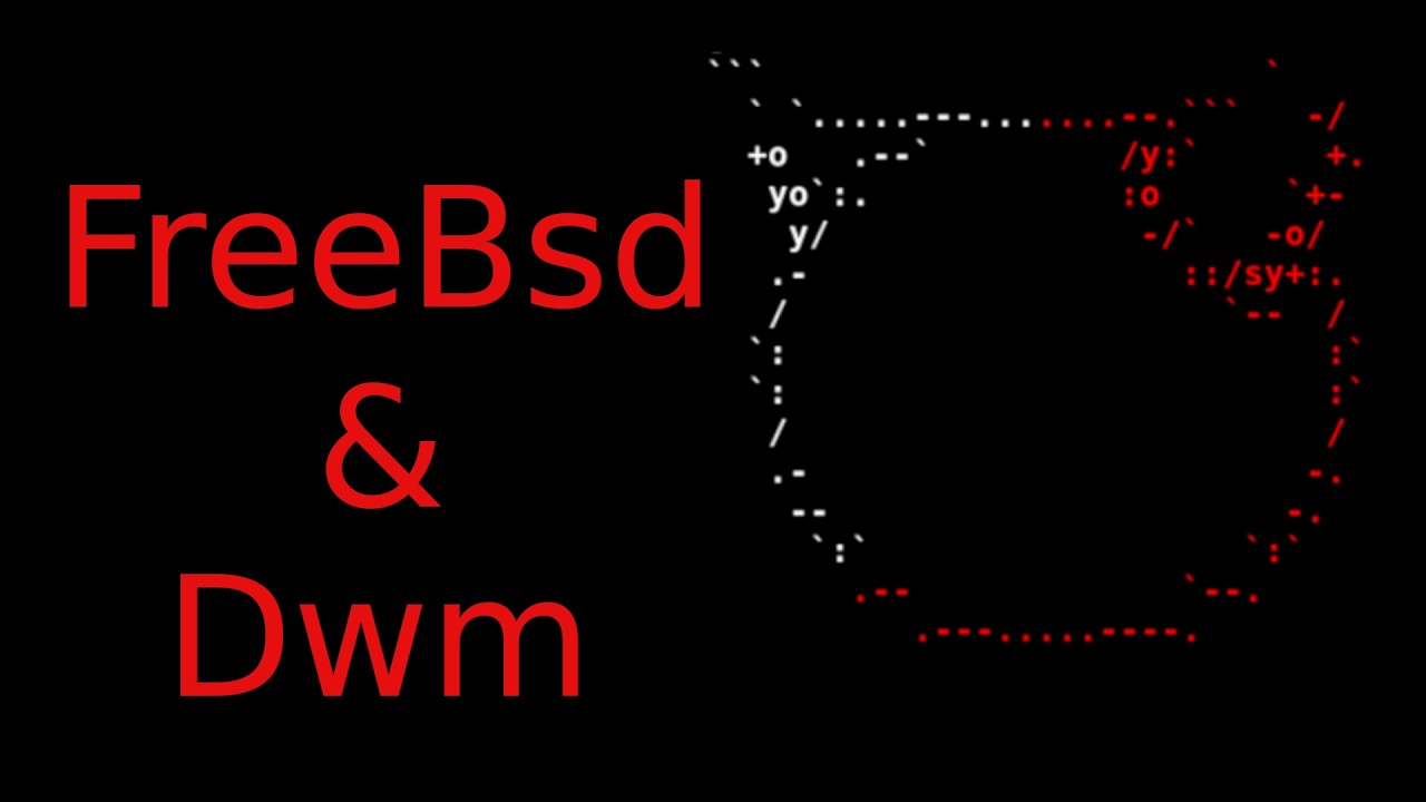 FreeBSD с DWM и ST
