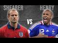 Alan Shearer vs Thierry Henry | Full Career Football Stat Battle (Who is the GOAT Striker?)