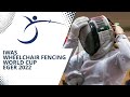 2022 IWAS Wheelchair Fencing World Cup I Eger, Hungary | Men's Sabre category B |  Piste F1