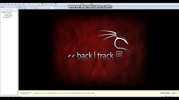 How to run backtrack 5 on Virtual Machine