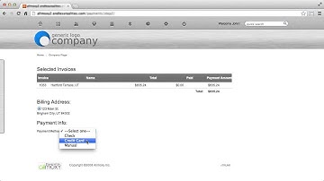 How to apply a payment to a customers account - Allmoxy