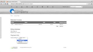 How to apply a payment to a customers account - Allmoxy