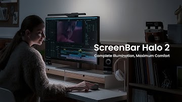 ScreenBar® Halo 2 | Say Goodbye to Eye Strain | BenQ