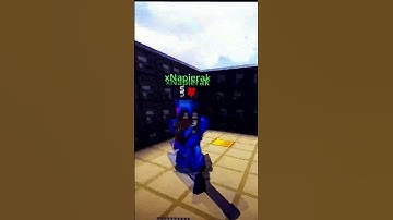 Thumbnail of Napierak wracając na rapy 🔙 #bedwars #music #minecraft #retro #vintage #oldies #song #shorts