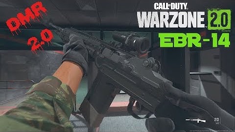 *DMR 2.0* in warzone 2, the EBR-14 is so much fun to use (set up and tuning)