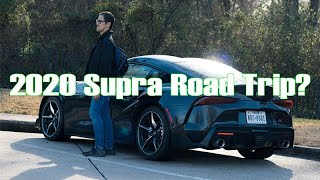 How is the 2020 Supra on Road Trips? A90 Supra Christmas Road Trip