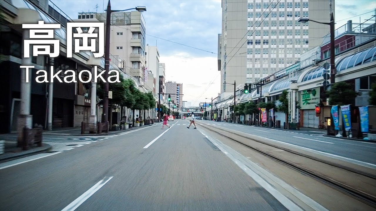 【車載動画】富山県高岡市│県道64号線【Onboard camera】Takaoka, Toyama, Japan