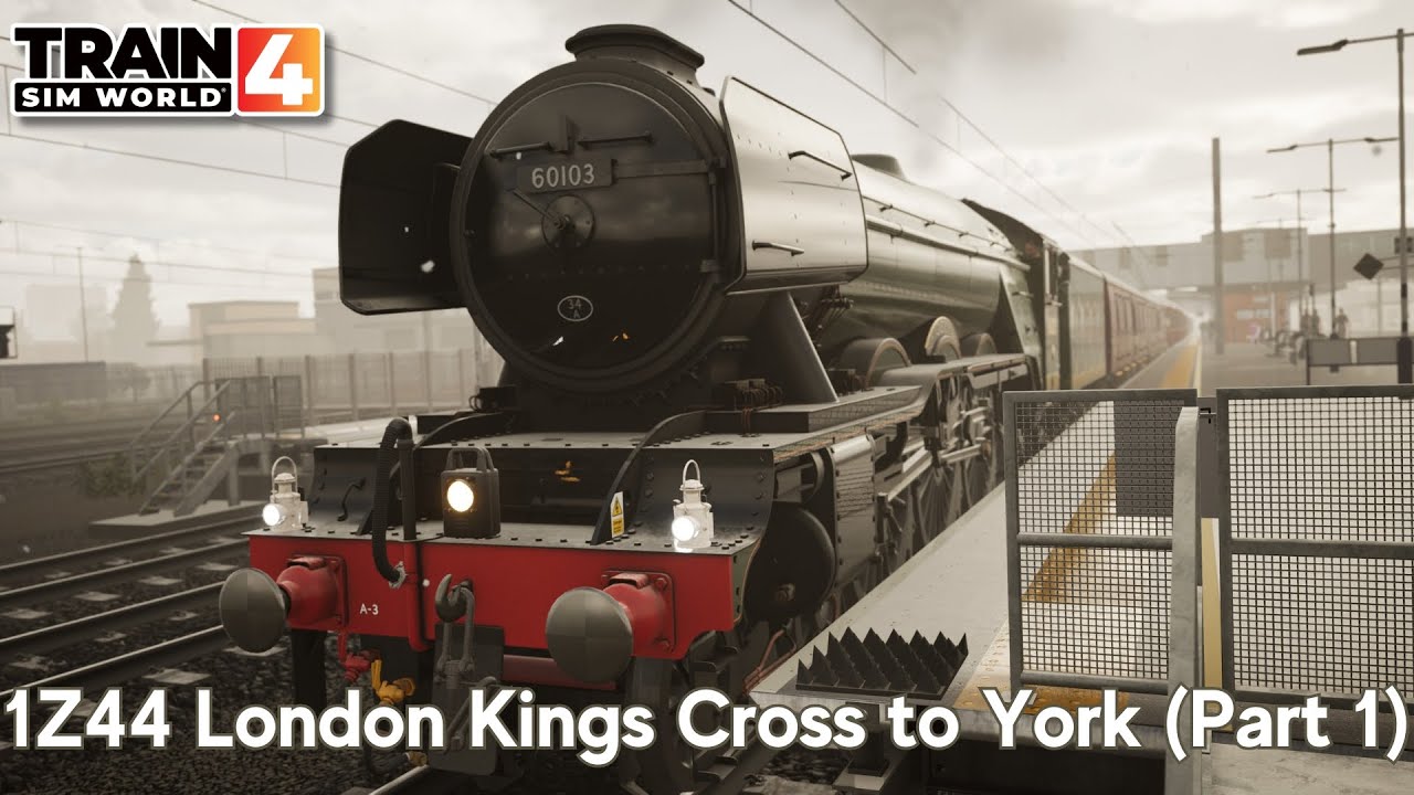 1Z44 London Kings Cross To York Part 1 ECML Peterborough To 1z44-london-kings-cross-to-york-part-1-ecml-peterborough-to