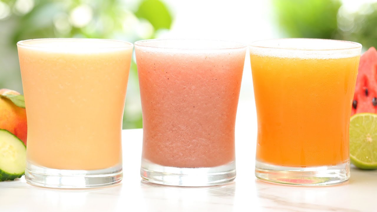 Summer Drinks 3 Delicious Ways | Frosty, Fresh & Fruity | The Domestic Geek