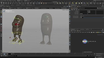 Houdini Foundations | Rig Fur Dude with KineFX 15 | Eye Controls
