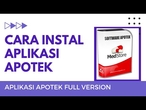 Cara Instal Aplikasi Apotek dan cara penggunaannya (Medstore)