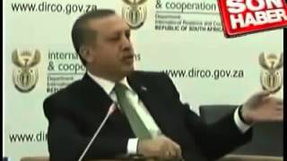 Erdoğan İsrail'li Gazeteci yi  Rezil Ediyor !