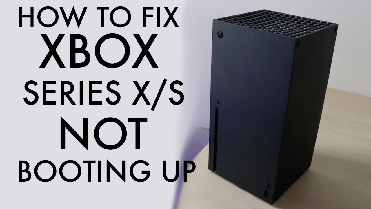 How To FIX Xbox Series X/S Not Booting Up! (2022) YouTube