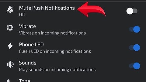 How to turn on mute push notification in facebook, Facebook me mute push notification on kaise kare