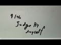 judge by myself - (short 弾き語り) C&amp;Aデビュー46周年で46曲唄ってみた : 09/46