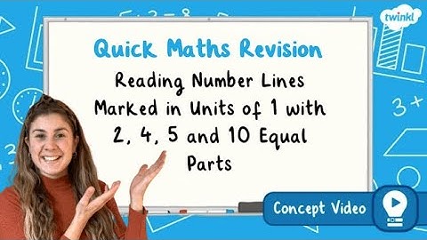 How Do I Read Number Lines Marked in Units of 1? | KS2 Maths Concept for Kids