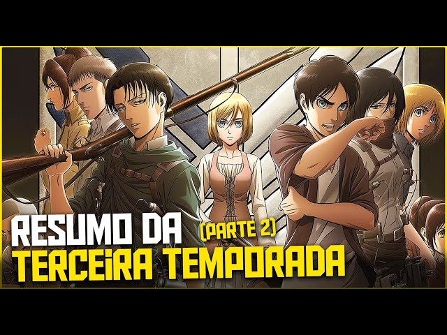 Shingeki no kyojin olha a luta que vai ter na 3 temporada